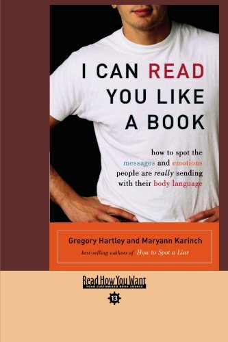 9781427095497: I CAN READ YOU LIKE A BOOK (EasyRead Comfort Edition): how to spot the messages and emotions people are really sending with their body language