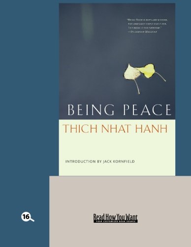 9781427096128: Being Peace: Easyread Large Bold Edition