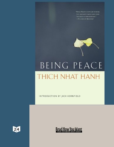 Being Peace: Easyread Super Large 24pt Edition (9781427097583) by Nhat Hanh, Thich