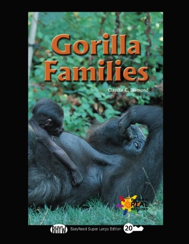 9781427099891: Gorilla Families: Easyread Super Large 20pt Edition