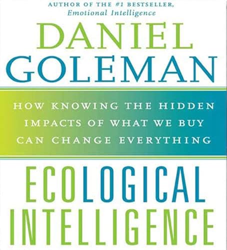 Ecological Intelligence (9781427206855) by Goleman, Daniel