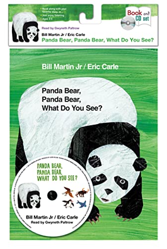 Beispielbild fr Panda Bear, Panda Bear, What Do You See? : Unabridged * Paperback Book and CD zum Verkauf von Better World Books