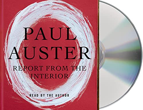 Imagen de archivo de Report from the Interior [Audio CD] Auster, Paul a la venta por BennettBooksLtd