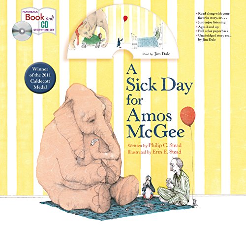 Beispielbild fr A Sick Day for Amos McGee: Book & CD Storytime Set (Macmillan Young Listeners Story Time Sets) zum Verkauf von BooksRun