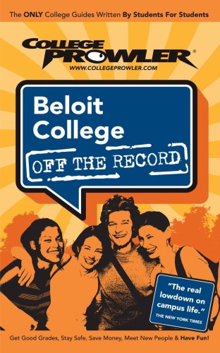 Beispielbild fr Beloit College WI (College Prowler: Beloit College Off the Record) zum Verkauf von HPB-Red