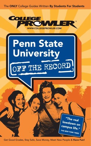 Beispielbild fr Penn State University - College Prowler Guide (Off the Record) zum Verkauf von Half Price Books Inc.