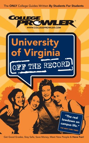 Imagen de archivo de University of Virginia: Off the Record - College Prowler (Off the Record) a la venta por Wonder Book