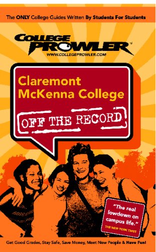 9781427402790: Claremont McKenna College (College Prowler: Claremont McKenna College Off the Record)