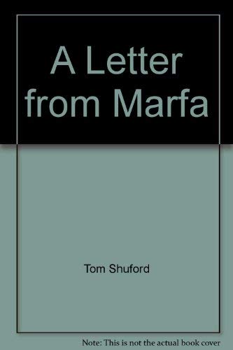 Imagen de archivo de A Letter from Marfa a la venta por HPB-Emerald