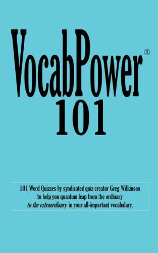VocabPower 101 (9781427631015) by Wilkinson, Greg