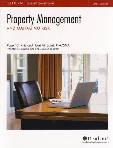 9781427711410: Dearborn Real Estate Education Property Management and Managing Risk 4th Edition
