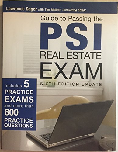 9781427721389: Guide to Passing the PSI Real Estate Exam, 6th Edition Update