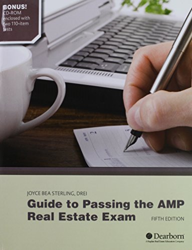 Imagen de archivo de Guide to Passing the AMP Real Estate Exam Fifth Edition a la venta por More Than Words