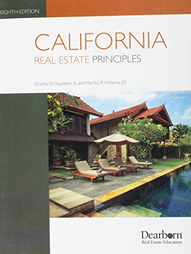 Stock image for California Real Estate Principles for sale by HPB-Red
