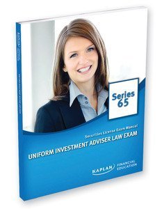 Stock image for Kaplan Series 65 Securities License Exam Manual, Uniform Investment Advisor Law Exam for sale by HPB-Red
