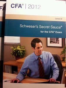 Stock image for Schweser's Secret Sauce: 2012 CFA Level III for sale by ThriftBooks-Atlanta