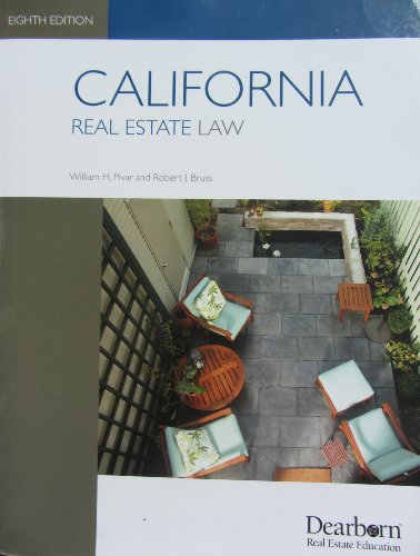 Imagen de archivo de California Real Estate Law a la venta por ThriftBooks-Dallas