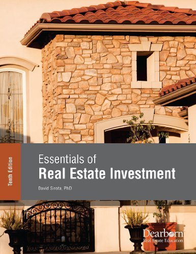 Imagen de archivo de Essentials of Real Estate Investment a la venta por ThriftBooks-Atlanta