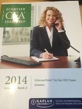 Beispielbild fr Schweser CFA Exam Prep 2014 Level 1 Book 2: Economics zum Verkauf von Bay Used Books