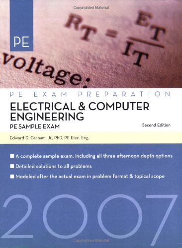 Electrical and Computer Engineering: Sample Exam (P E Exam Preparation) (9781427751577) by Graham, Edward