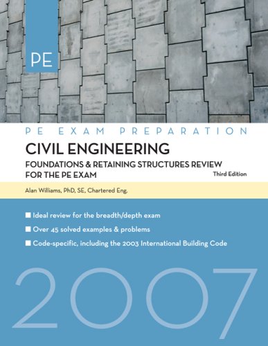 Civil Engineering: Foundations and Retaining Structures Review (9781427751690) by Williams, Alan