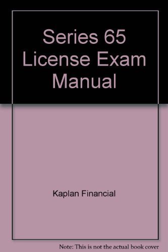 9781427760937: Series 65 License Exam Manual