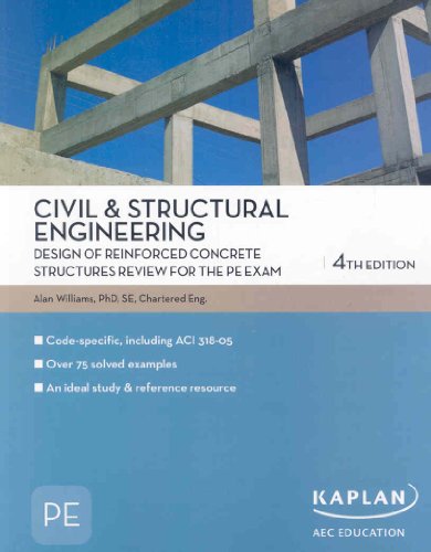 Civil & Structural Engineering Design of Reinforced Concrete Structures Review f (9781427761224) by Williams, Alan