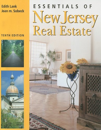 Essentials of New Jersey Real Estate (9781427766076) by Lank, Edith; Sobeck, Joan M