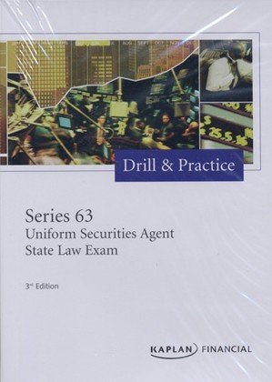 Beispielbild fr Kaplan Series 63 Drill & Practice CD Uniform Securities Agent Law Exam zum Verkauf von SecondSale