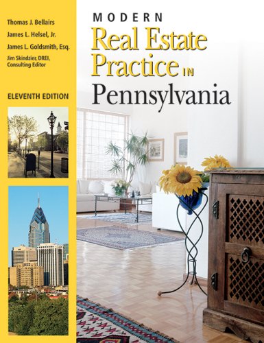 Beispielbild fr Modern Real Estate Practice in Pennslyvania (Modern Real Estate Practice in Pennsylvania) zum Verkauf von dsmbooks