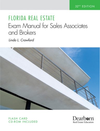 Imagen de archivo de Florida Real Estate Exam Manual for Sales Associates and Brokers [With CDROM] a la venta por ThriftBooks-Atlanta