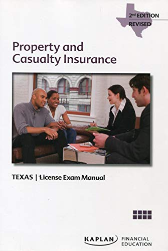 9781427782533: Texas Property and Casualty Insurance License Exam Manual