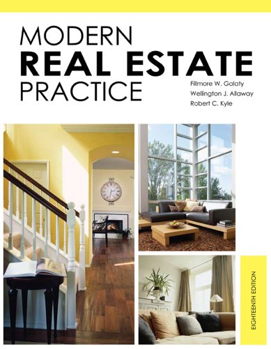 Imagen de archivo de Modern Real Estate Practice a la venta por ThriftBooks-Atlanta