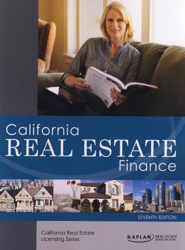 Stock image for California Real Estate Finance (California Real Estate Licensing Series) for sale by Buyback Express