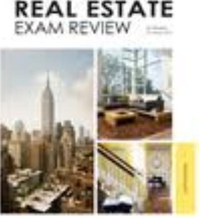 Stock image for Texas Real Estate Exam Review for sale by HPB-Red