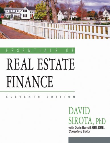 9781427795465: Essentials of Real Estate Finance