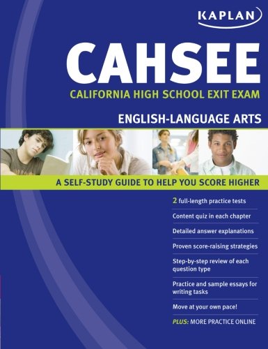 Imagen de archivo de Kaplan CAHSEE English-Language Arts : California High School Exit Exam a la venta por Better World Books: West