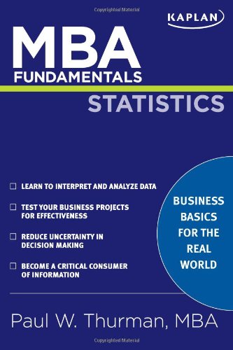 9781427796592: MBA Fundamentals Statistics