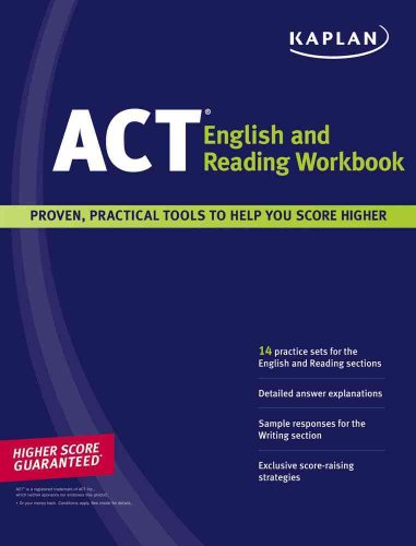 9781427797698: Kaplan ACT English and Reading Workbook
