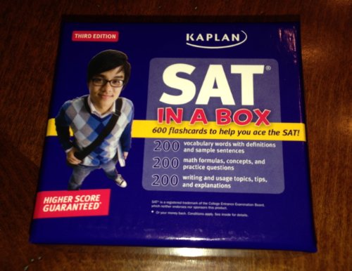 Stock image for Kaplan SAT in a Box for sale by Front Cover Books