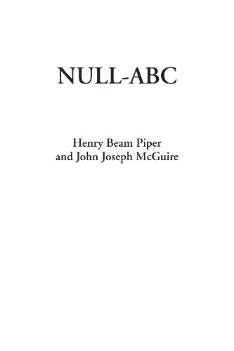 Stock image for Null-ABC for sale by Revaluation Books