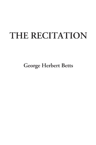 Stock image for The Recitation for sale by Revaluation Books