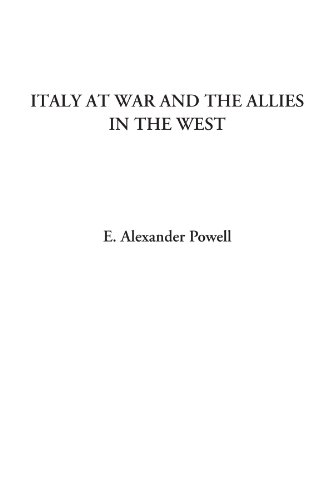 Stock image for Italy at War and the Allies in the West for sale by Revaluation Books