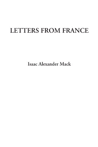 Stock image for Letters from France for sale by Revaluation Books