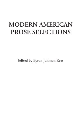 Stock image for Modern American Prose Selections for sale by Revaluation Books