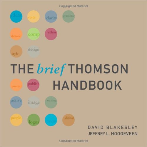 9781428205024: The Brief Thomson Handbook