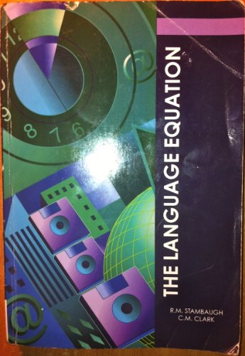 Imagen de archivo de The Language Equation a la venta por HPB-Red