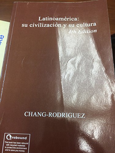 Beispielbild fr Latinoamrica. Su civilizacin y su cultura. zum Verkauf von Iberoamericana, Librera
