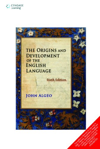 9781428231481: The Origins and Development of the English Language, International Edition