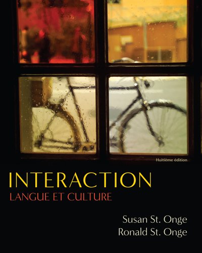 Stock image for Interaction Student Activities Manual: Langue Et Culture for sale by ThriftBooks-Dallas